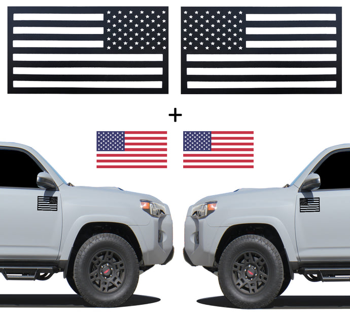 VLGR Flagnets 3.0 Tactical Vehicle Magnet/Decal 2in1 50 Star USA Flag